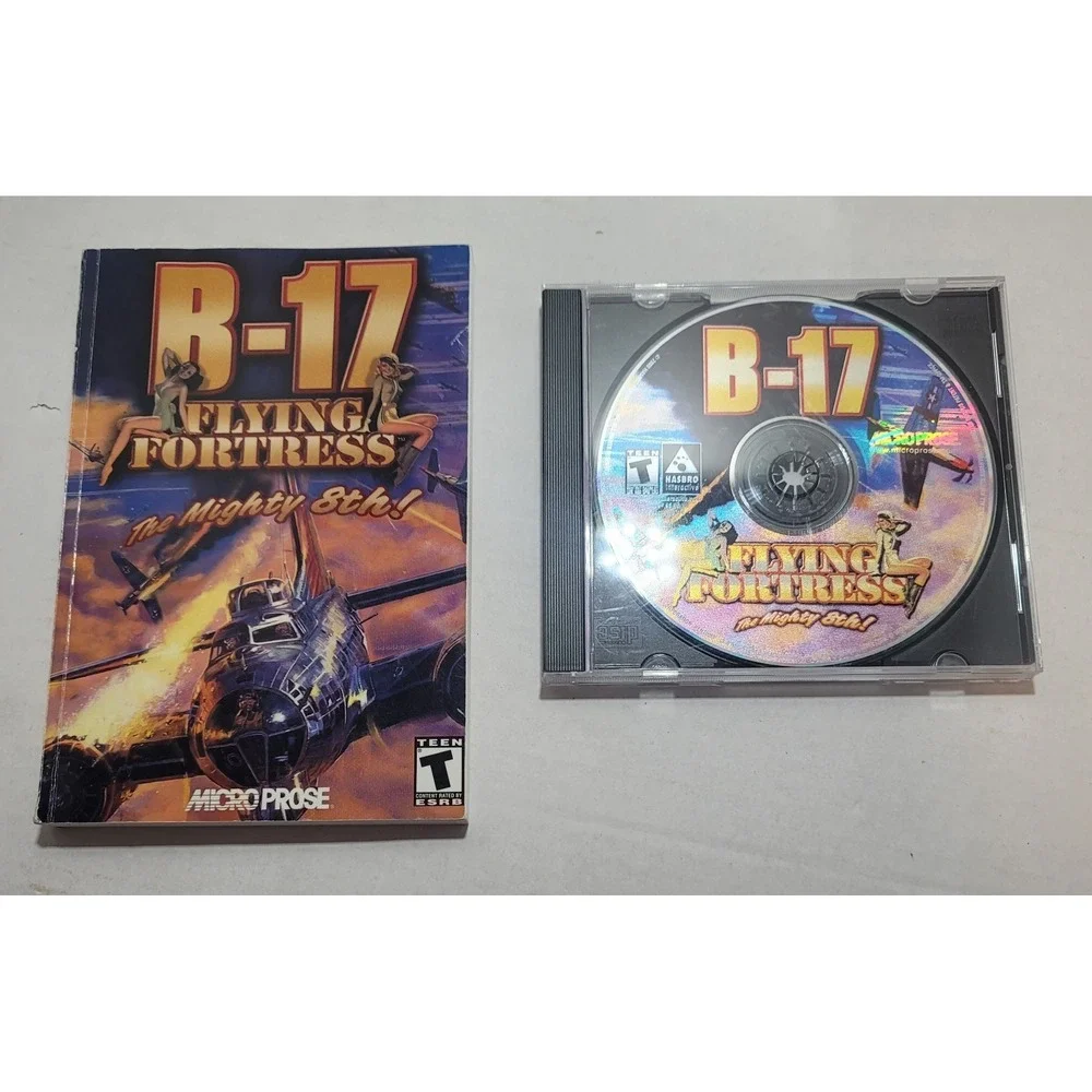 B-17 Flying Fortress - The Mighty 8th - (PC, WINDOWS 95/98ME ) Big Box PC Game.